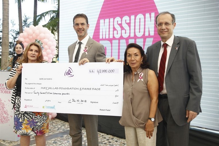 Mission Pink Cancer Donation Ceremony